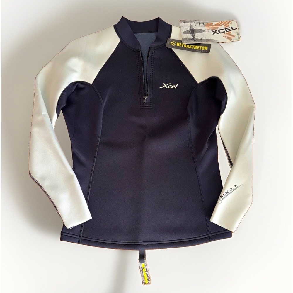 NWT XCEL Women's SLX 2.1 Performance Wetsuit Top With a 2/1mm Thickness Size: 12